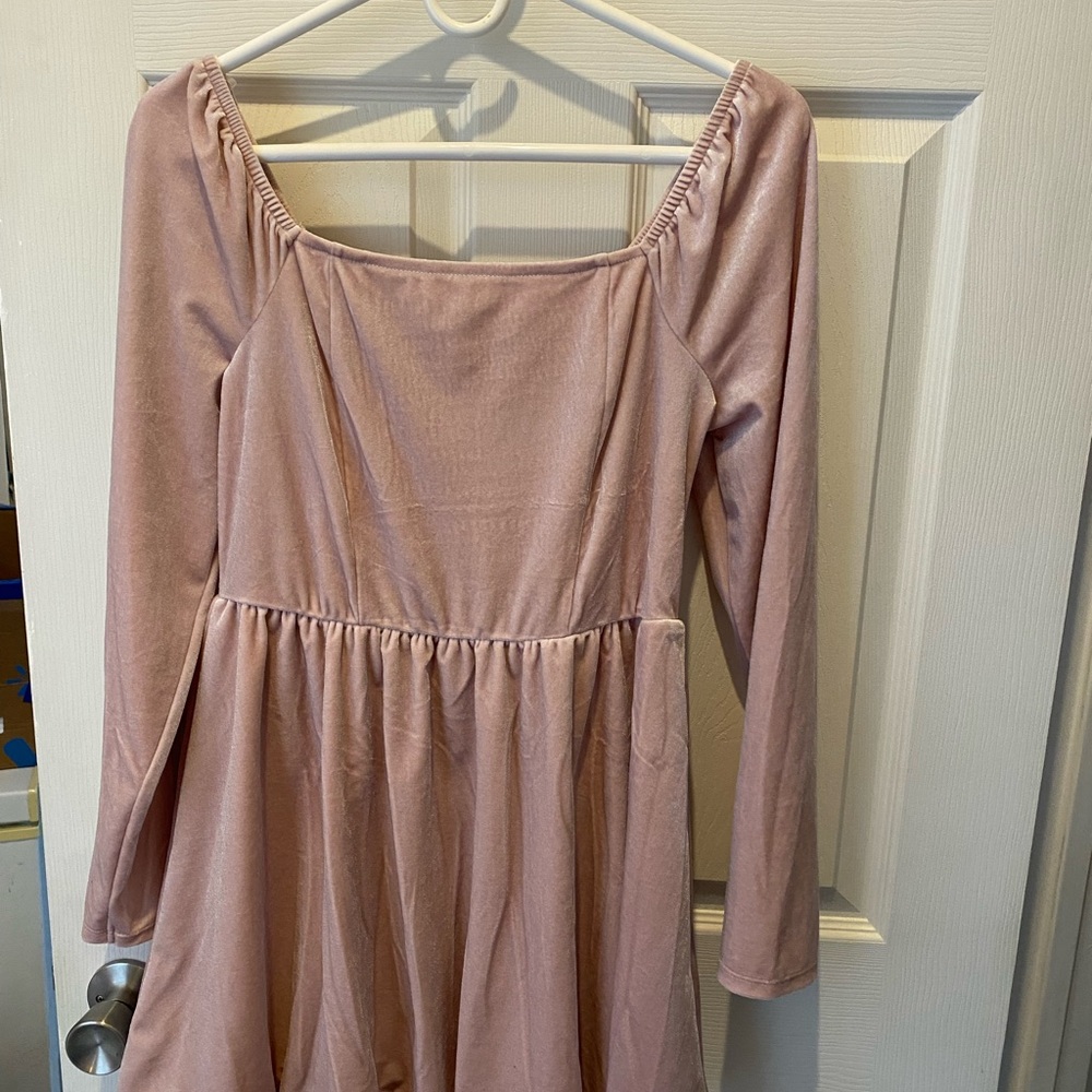 Celebrity Pink Blush Long Sleeve Top